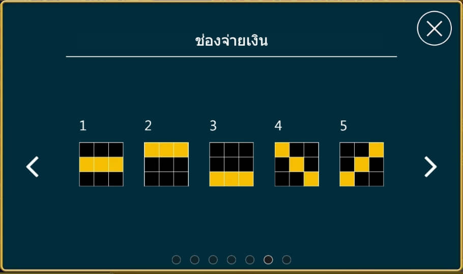 เส้นเพย์ไลน์ที่ชนะเดิมพันหนูรวยทรัพย์