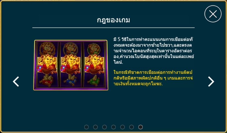 คำอธิบายเกี่ยวกับการเล่นเกมหนูรวยทรัพย์