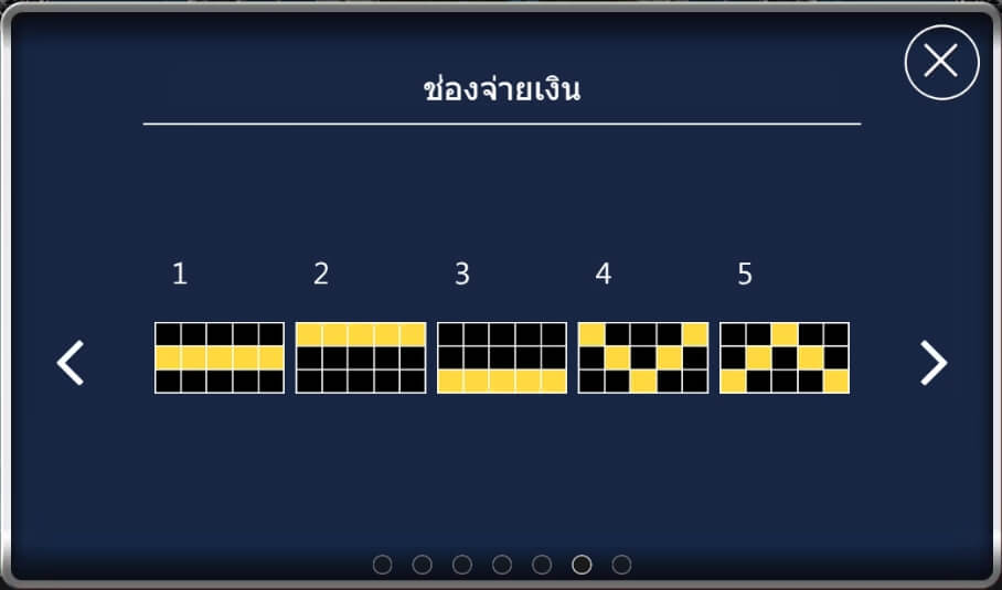 เส้นเพย์ไลน์ที่ชนะเดิมพันแดรกคูลา