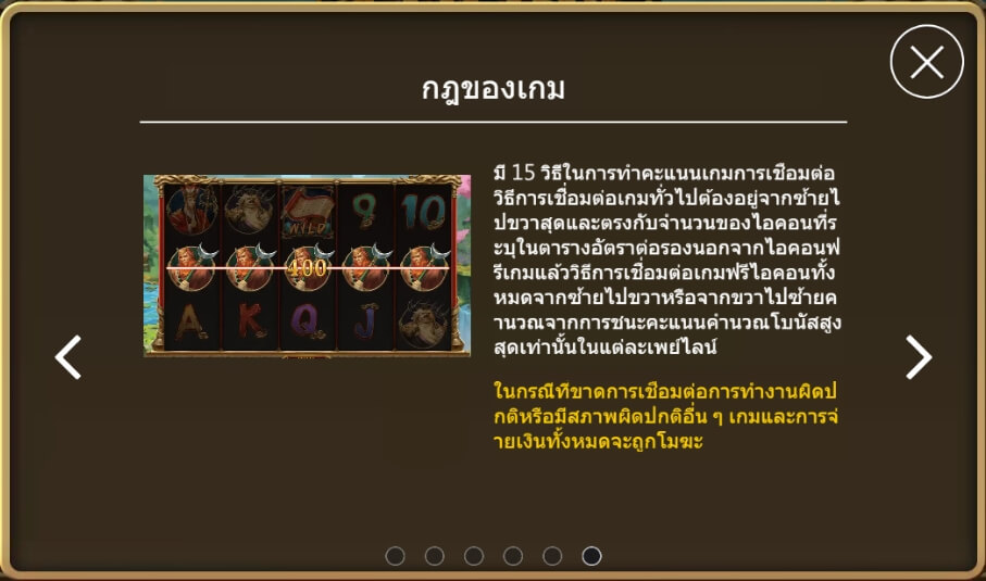คำอธิบายเกี่ยวกับการเล่นเกมราชาลิง