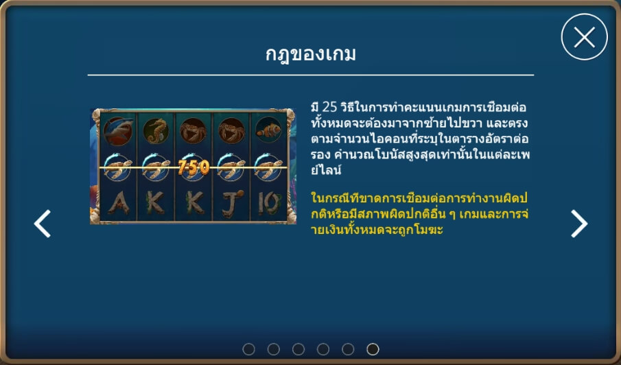 คำอธิบายเกี่ยวกับการเล่นเกมสมบัติล้ำค่า