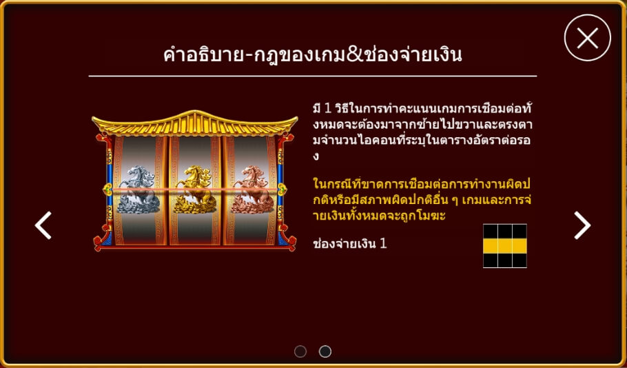 คำอธิบายเกี่ยวกับการเล่นเกมเฮงทันที