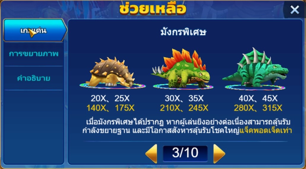 Dinosaur Tycoon สมัคร Superslot