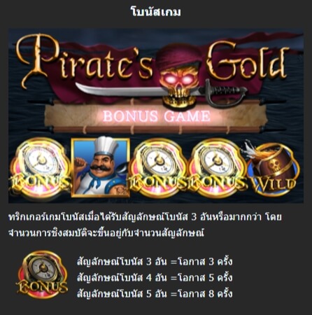 Pirate Gold Manna Play ทดลองเล่น Superslot ฟรีเครดิต