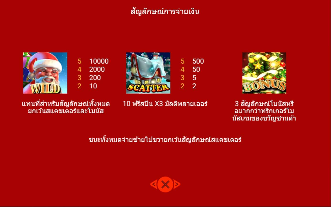 Santa Gifts Spadegaming ทดลองเล่น Superslot ฟรีเครดิต