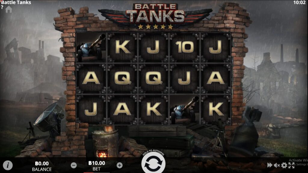 Battle Tanks รีวิวเกมสล็อต