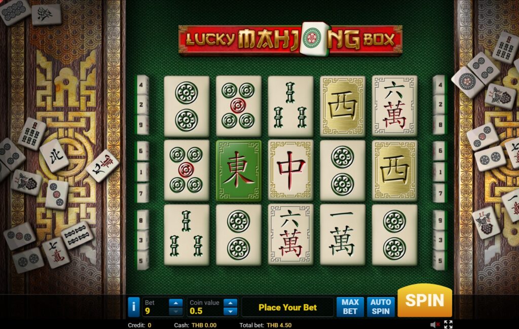 Lucky Mahjong Box รีวิวเกมสล็อต
