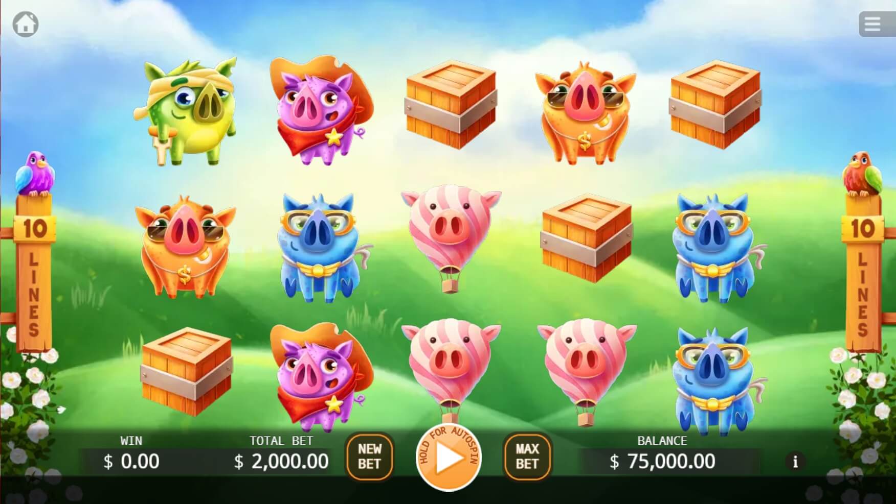 Angry Piggies ค่าย KA Gaming เว็บ Superslot