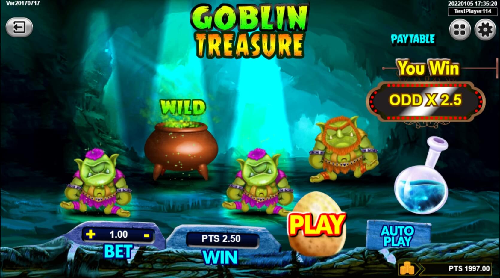 Goblin Treasure Spadegaming ทางเข้า Superslot Wallet