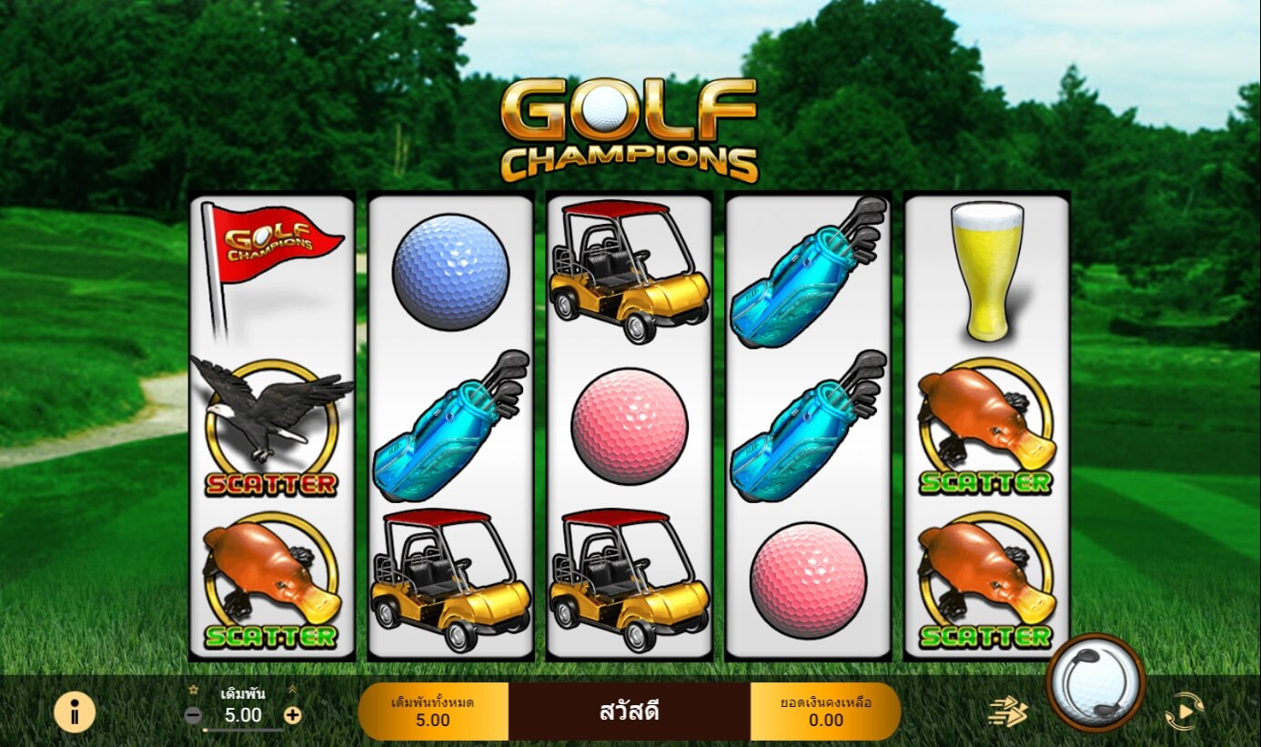 Golf Champions Spadegaming ทางเข้า Superslot Wallet