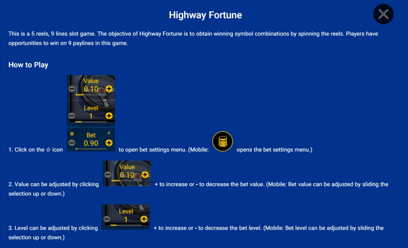 Highway Fortune Spadegaming ติดต่อ Superslot