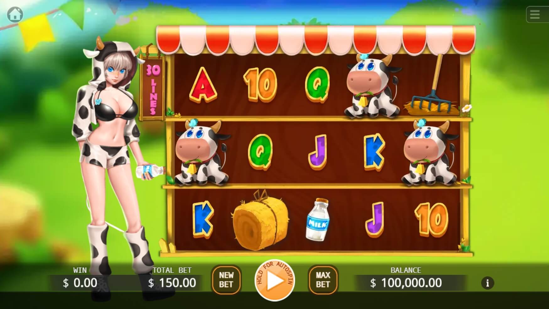 Milk Girl ค่าย KA Gaming เว็บ Superslot