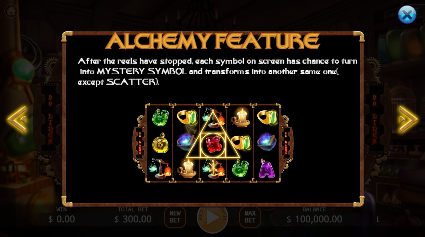 Mystery Alchemy เว็บ ka gaming slot เครดิต ฟรี สมัคร Superslot