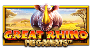 Pragmatic play Great Rhino Megaways Superslot