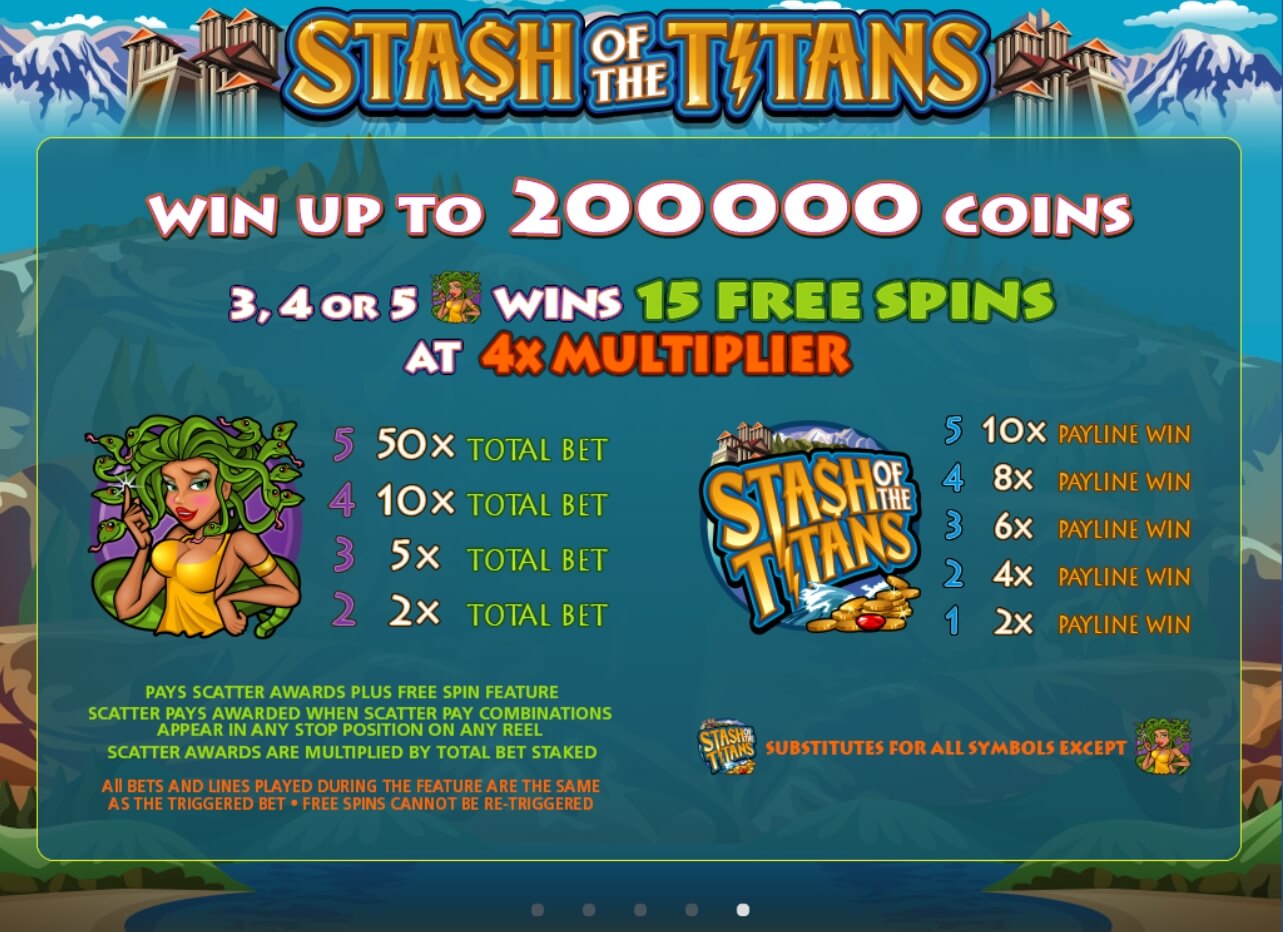 Stash of The Titans Microgaming ติดต่อ Superslot