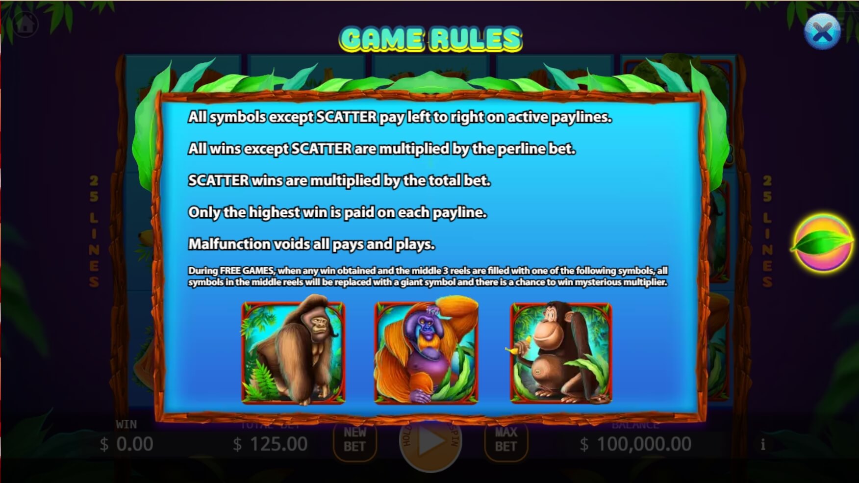 The Apes ค่ายสล็อต KA Gaming เว็บ Superslot