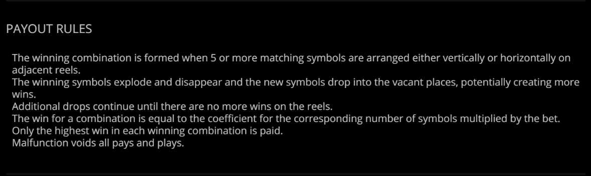 เส้นเพย์ไลน์ที่ชนะเดิมพัน แรคคูน เทล