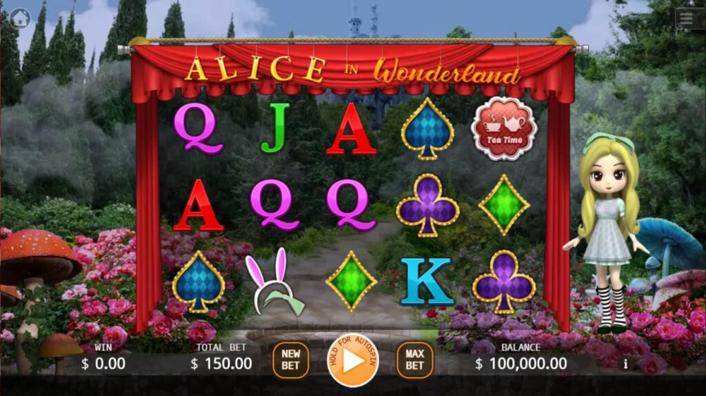 Alice In Wonderland ค่าย KA Gaming เว็บ Superslot