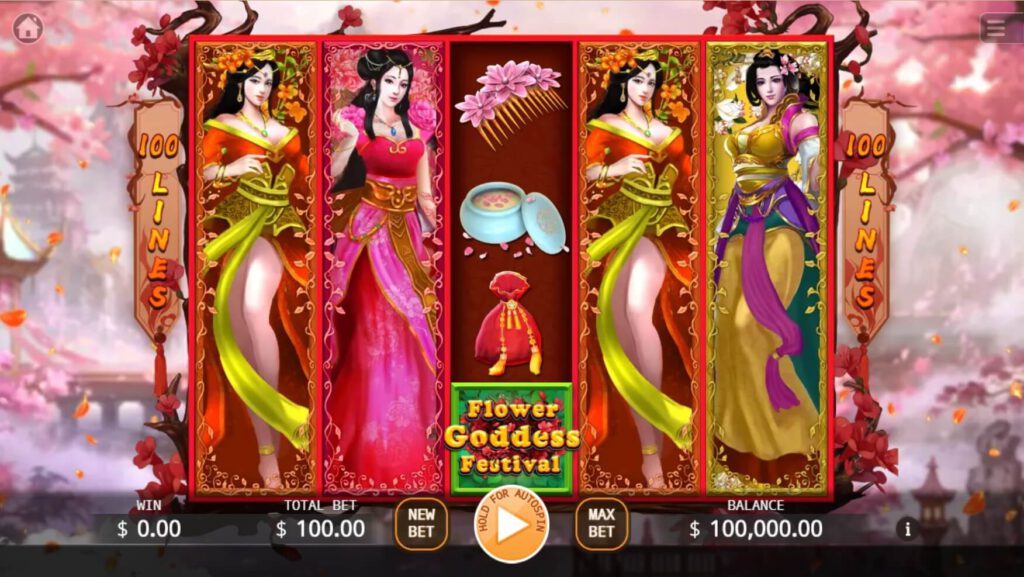 Flower Goddess Festival ค่าย KA Gaming เว็บ Superslot
