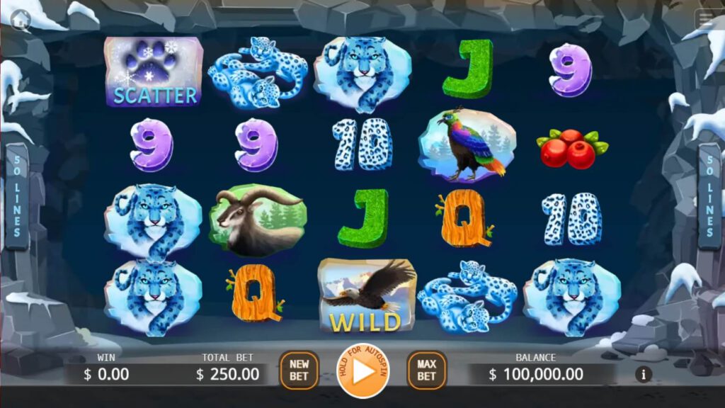 Snow Leopards ค่าย KA Gaming เว็บ Superslot
