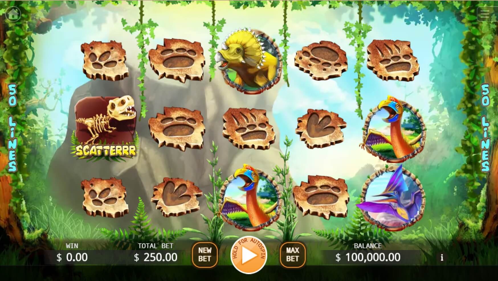The King of Dinosaurs ค่าย KA Gaming เว็บ Superslot