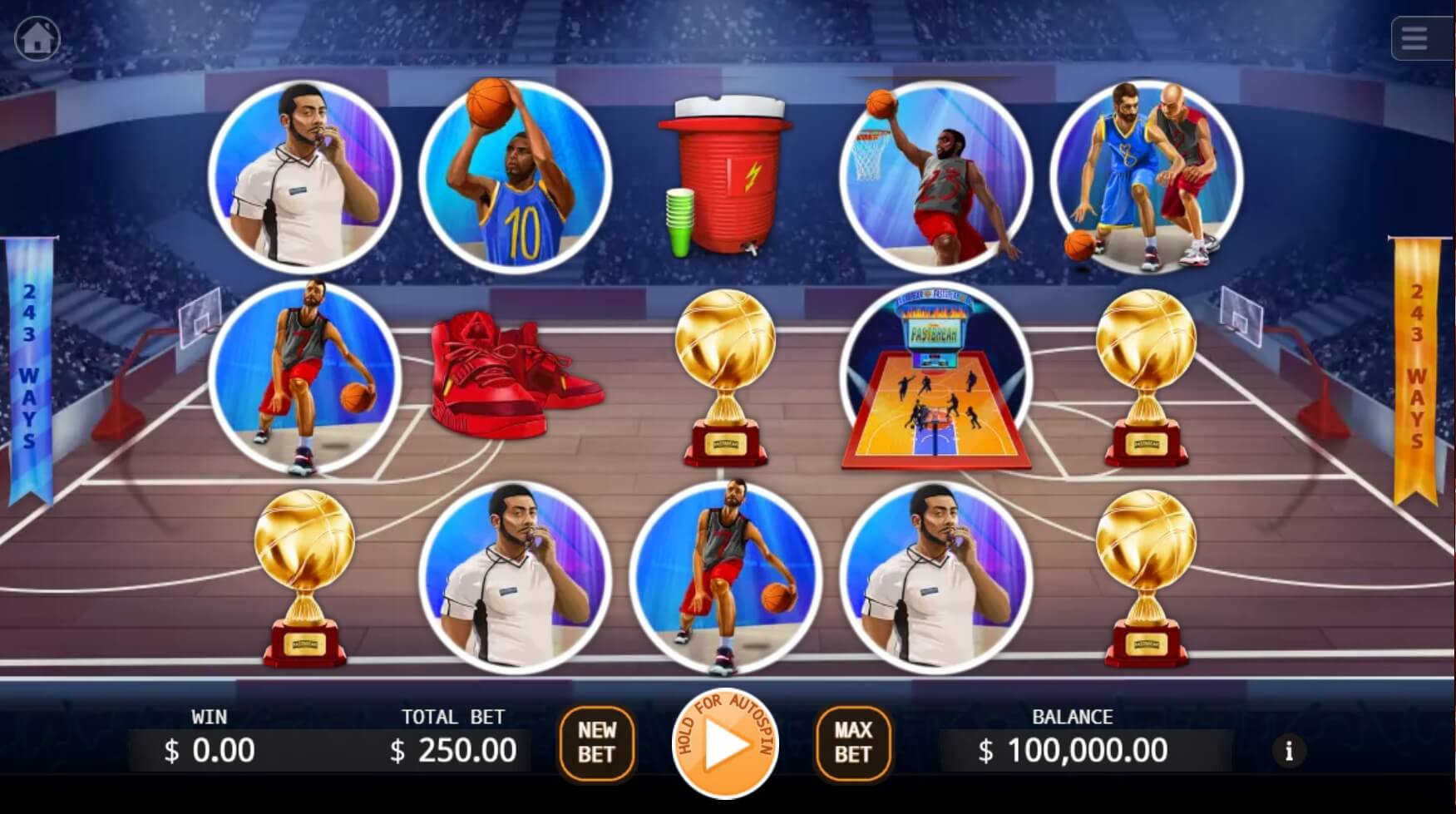 Fastbreak ค่าย KA Gaming เว็บ Superslot