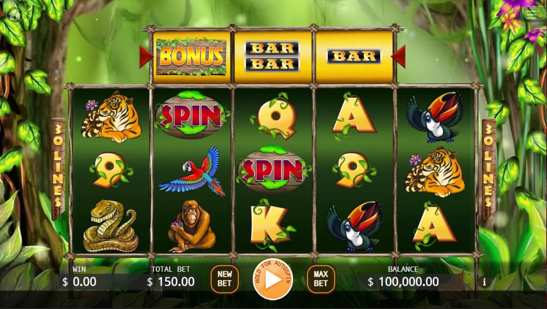 Jungle ค่าย KA Gaming เว็บ Superslot
