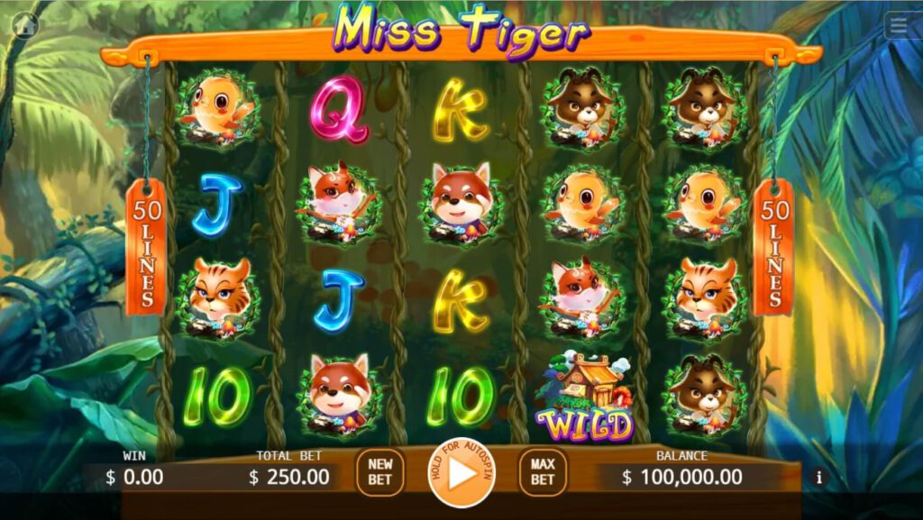 Miss Tiger ค่าย KA Gaming เว็บ Superslot