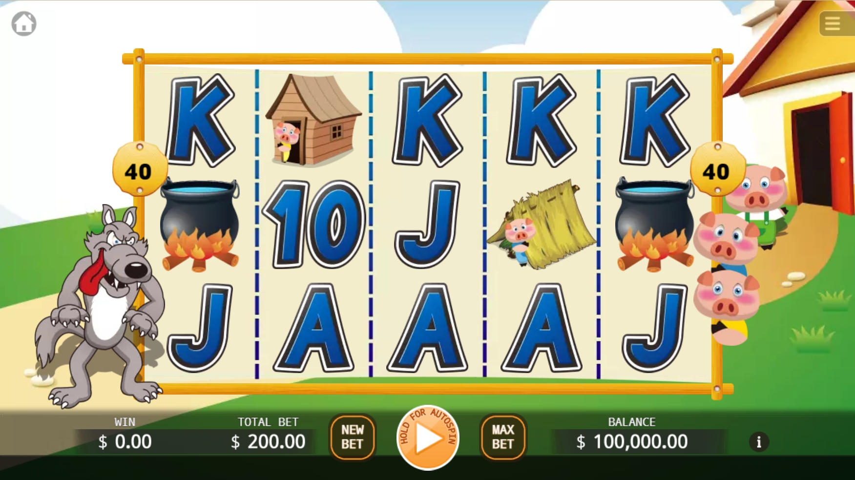 Three Little Pigs ค่าย KA Gaming เว็บ Superslot