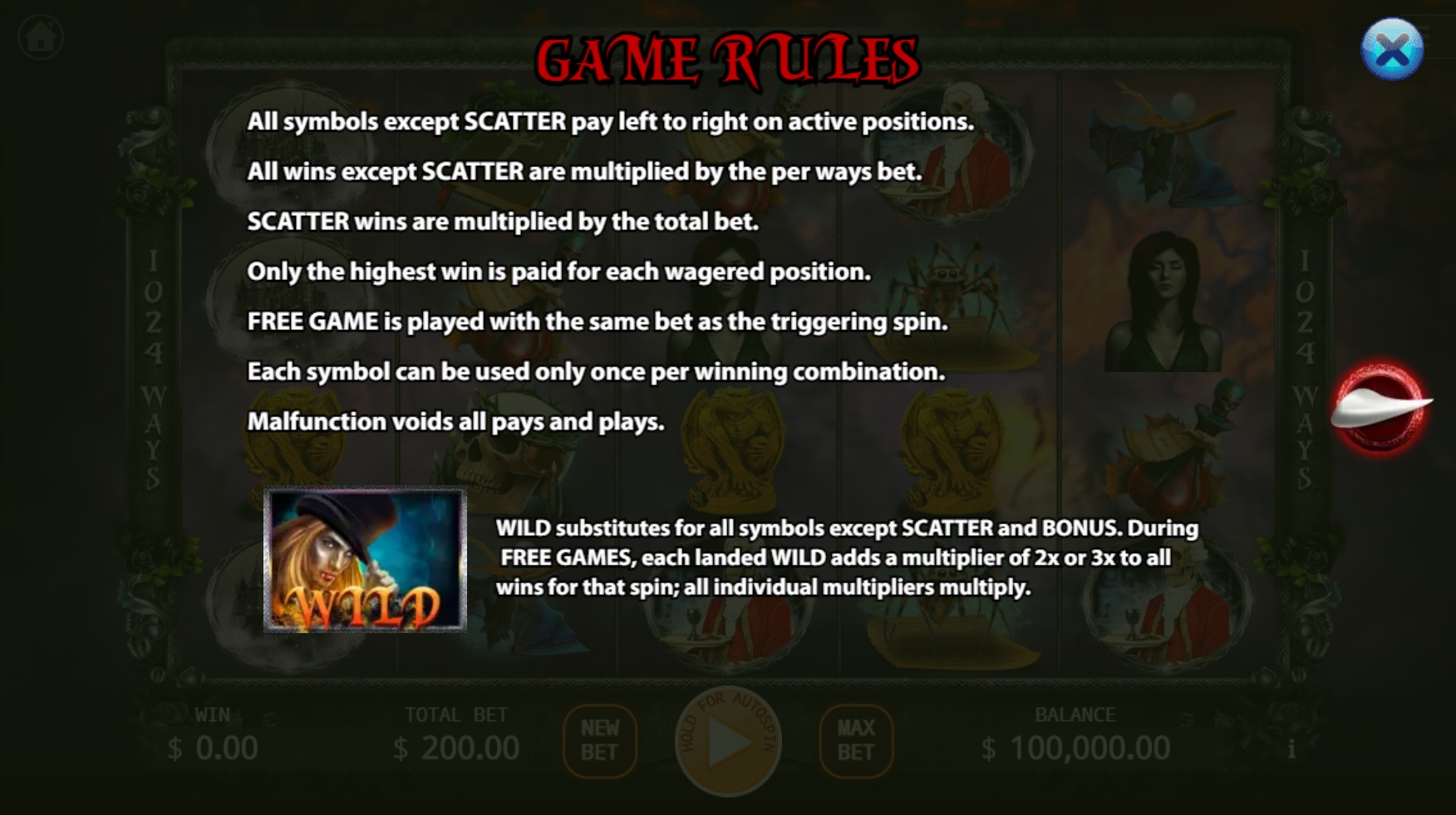 Vampire's Tale ค่ายสล็อต KA Gaming เว็บ Superslot