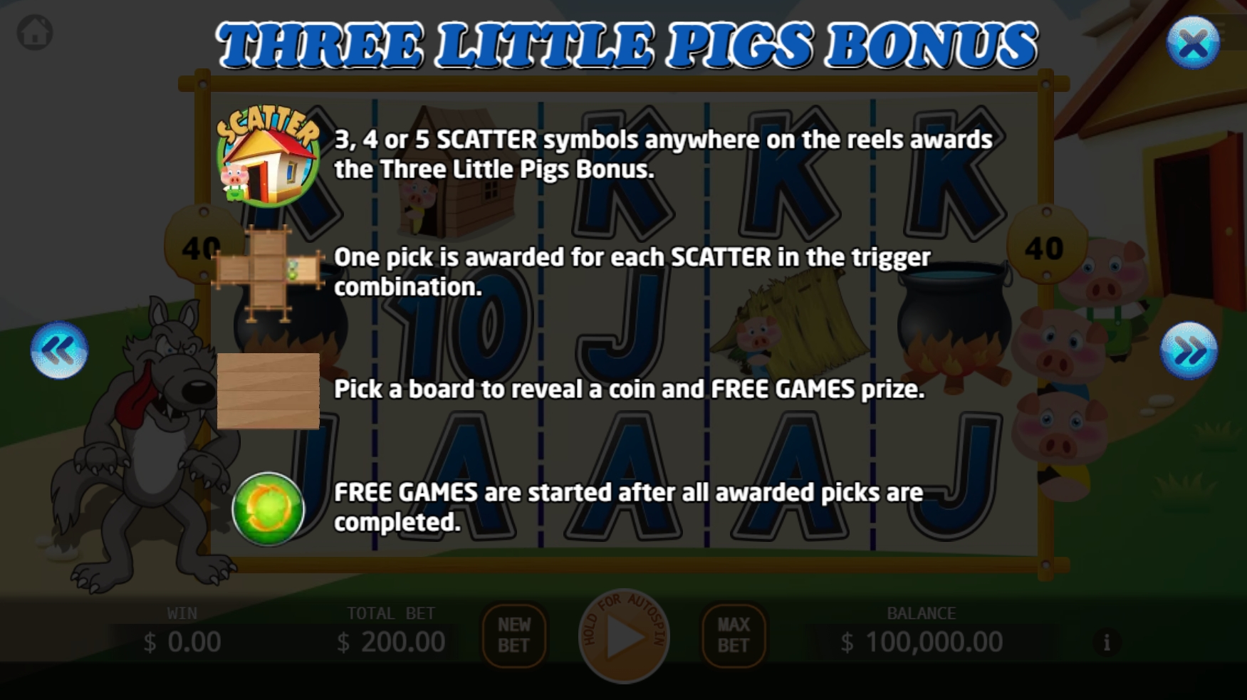 สมัคร สล็อต ka Three Little Pigs Slots ทดลองเล่น Superslot เว็บตรง