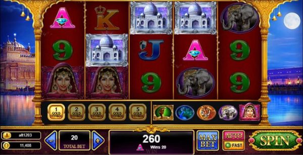 แนะนำเกม The Majestic Taj ของ LIVE22TH