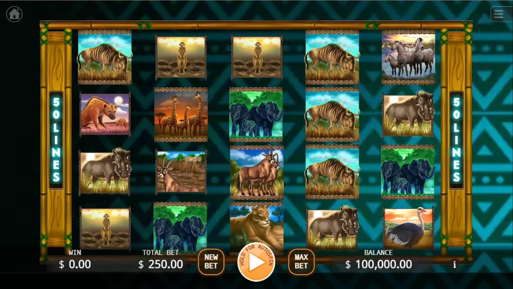 Africa Run ค่าย KA Gaming เว็บ Superslot