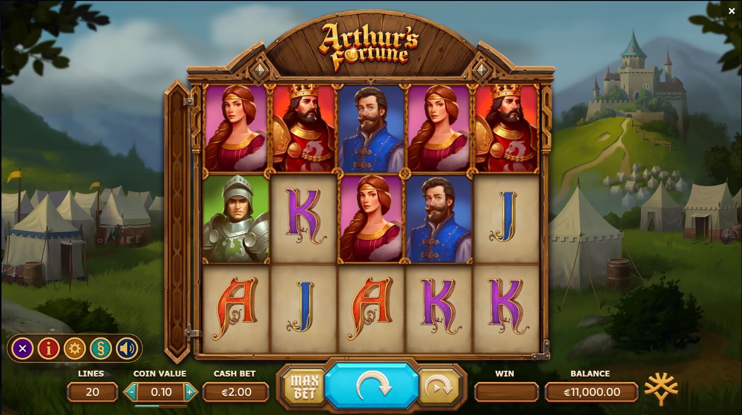 Arthur's Fortune ทดลองเล่นสล็อต yggdrasil