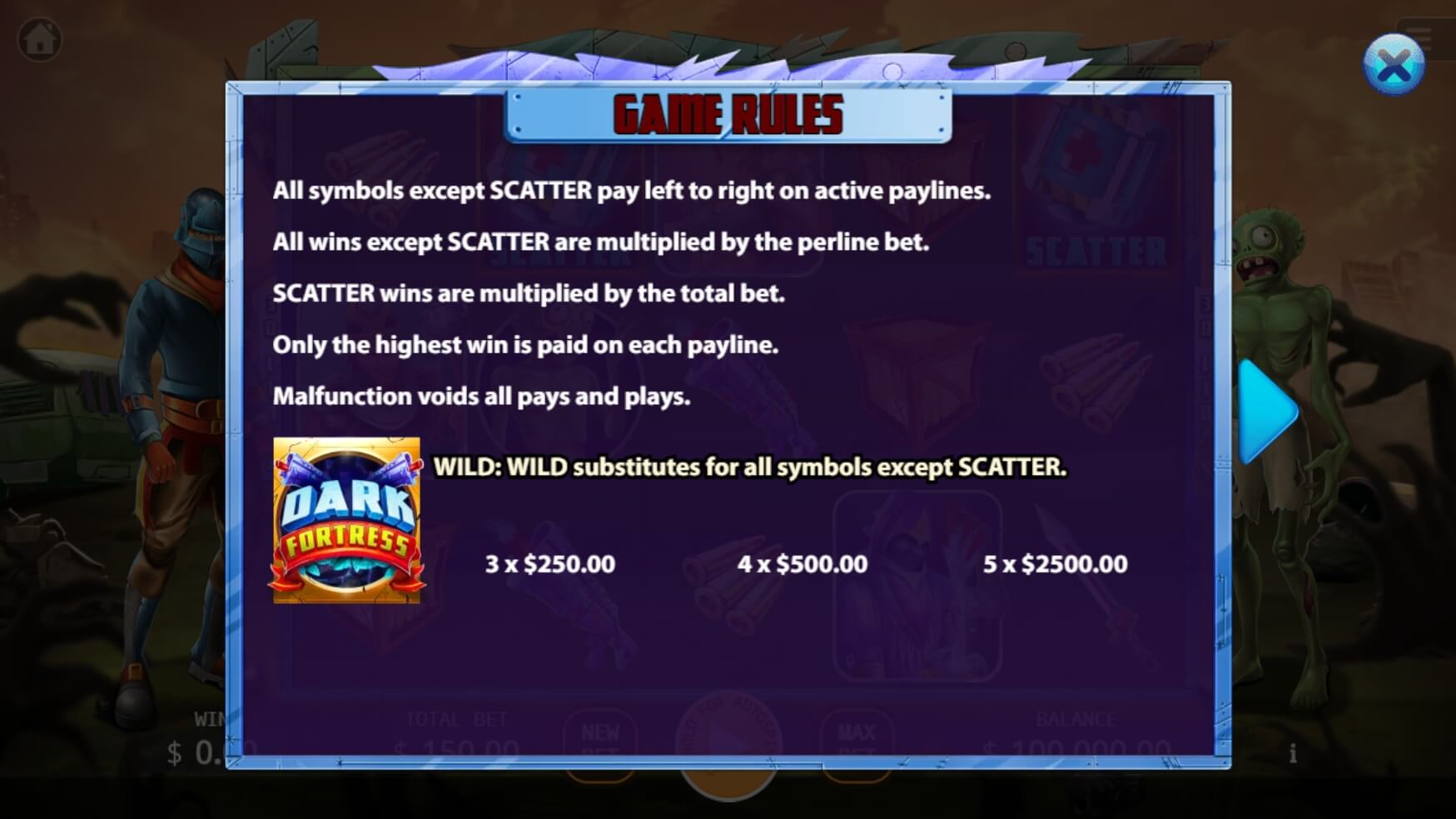 Dark Fortress ค่ายสล็อต KA Gaming เว็บ Superslot