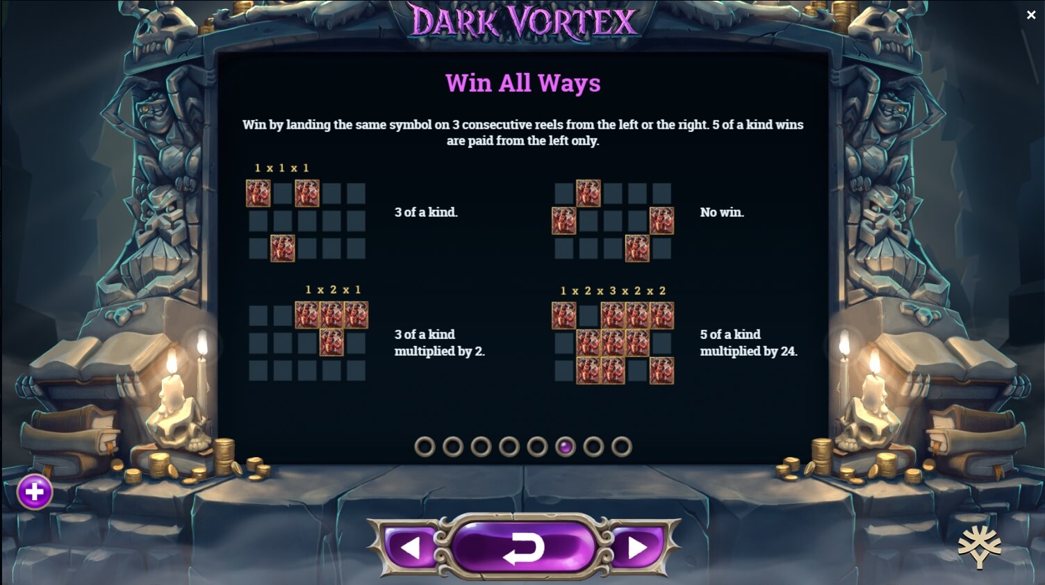 Dark Vortex สล็อตค่าย yggdrasil Yggdrasil game