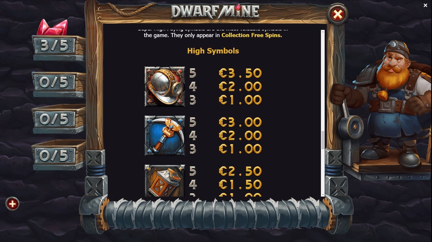 Dwarf Mine สล็อต Yggdrasil slot