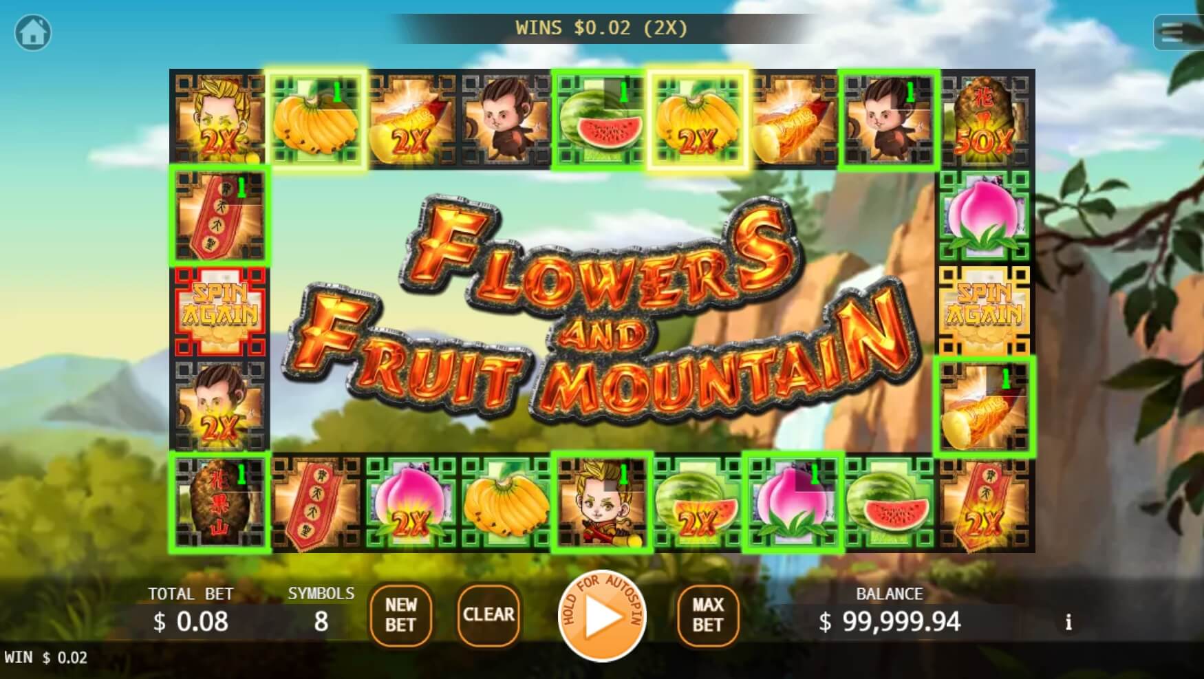 Fruit Mountain ค่าย KA Gaming เว็บ Superslot