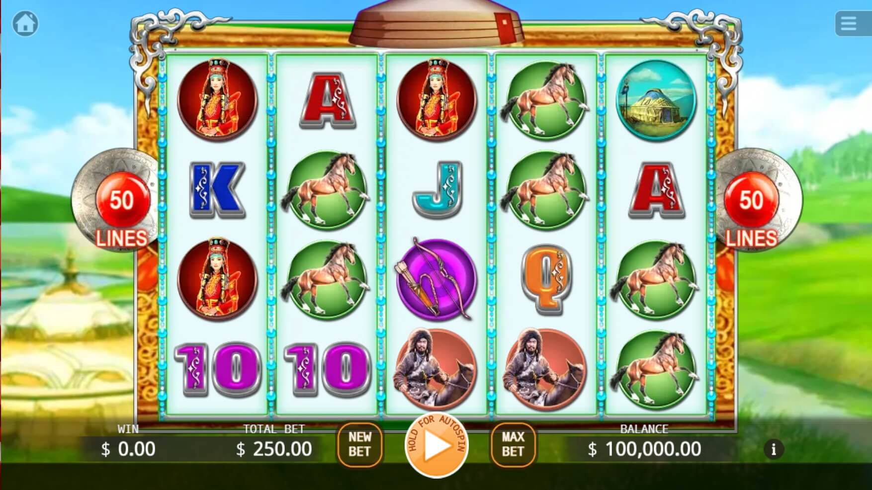 Genghis Khan ค่าย KA Gaming เว็บ Superslot