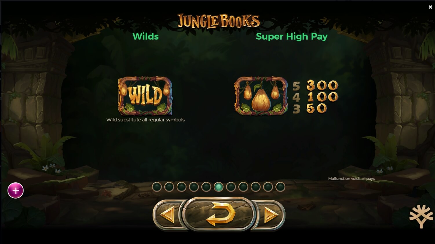 Jungle Books สล็อตค่าย yggdrasil