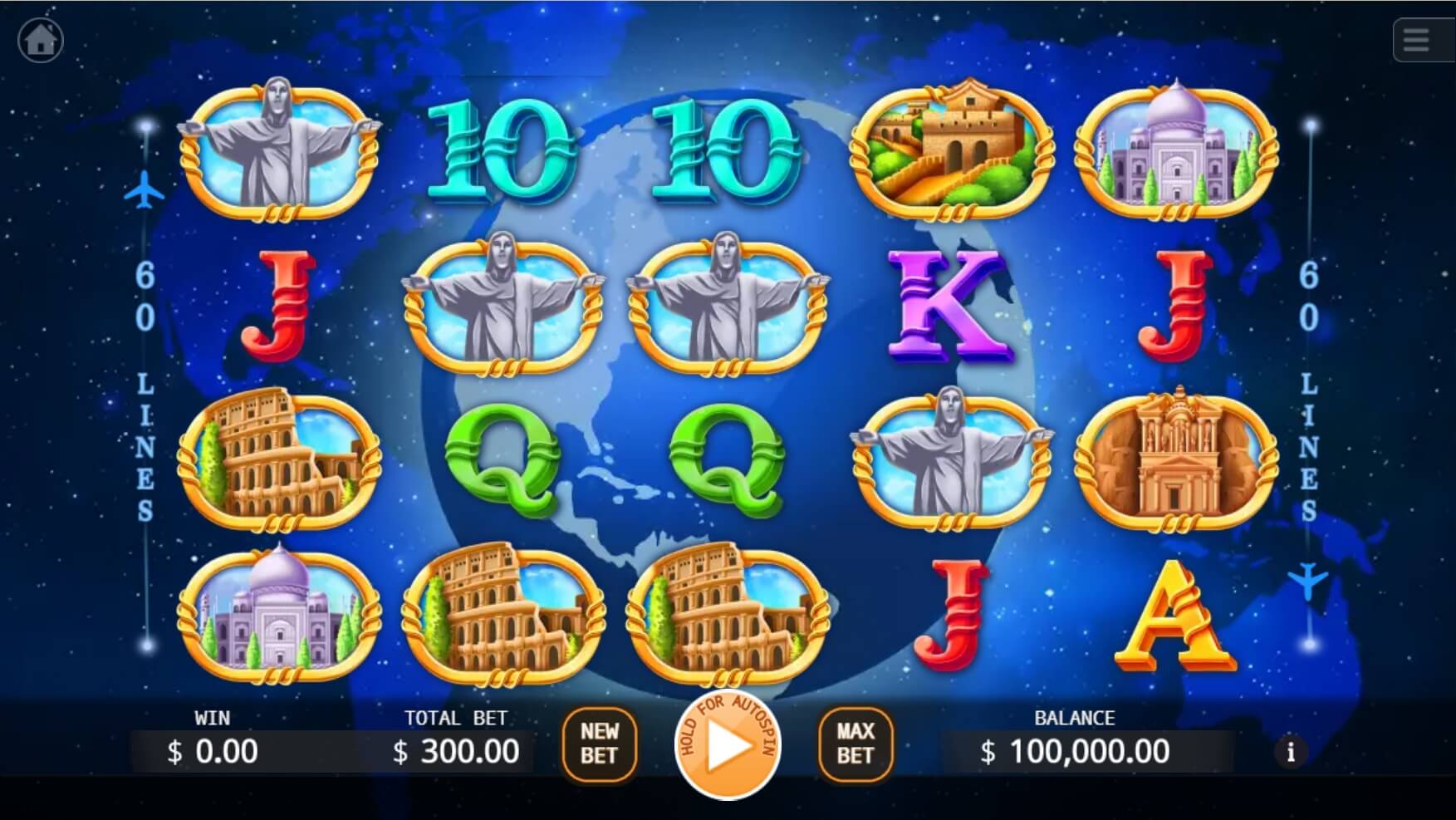Modern 7 Wonders ค่าย KA Gaming เว็บ Superslot
