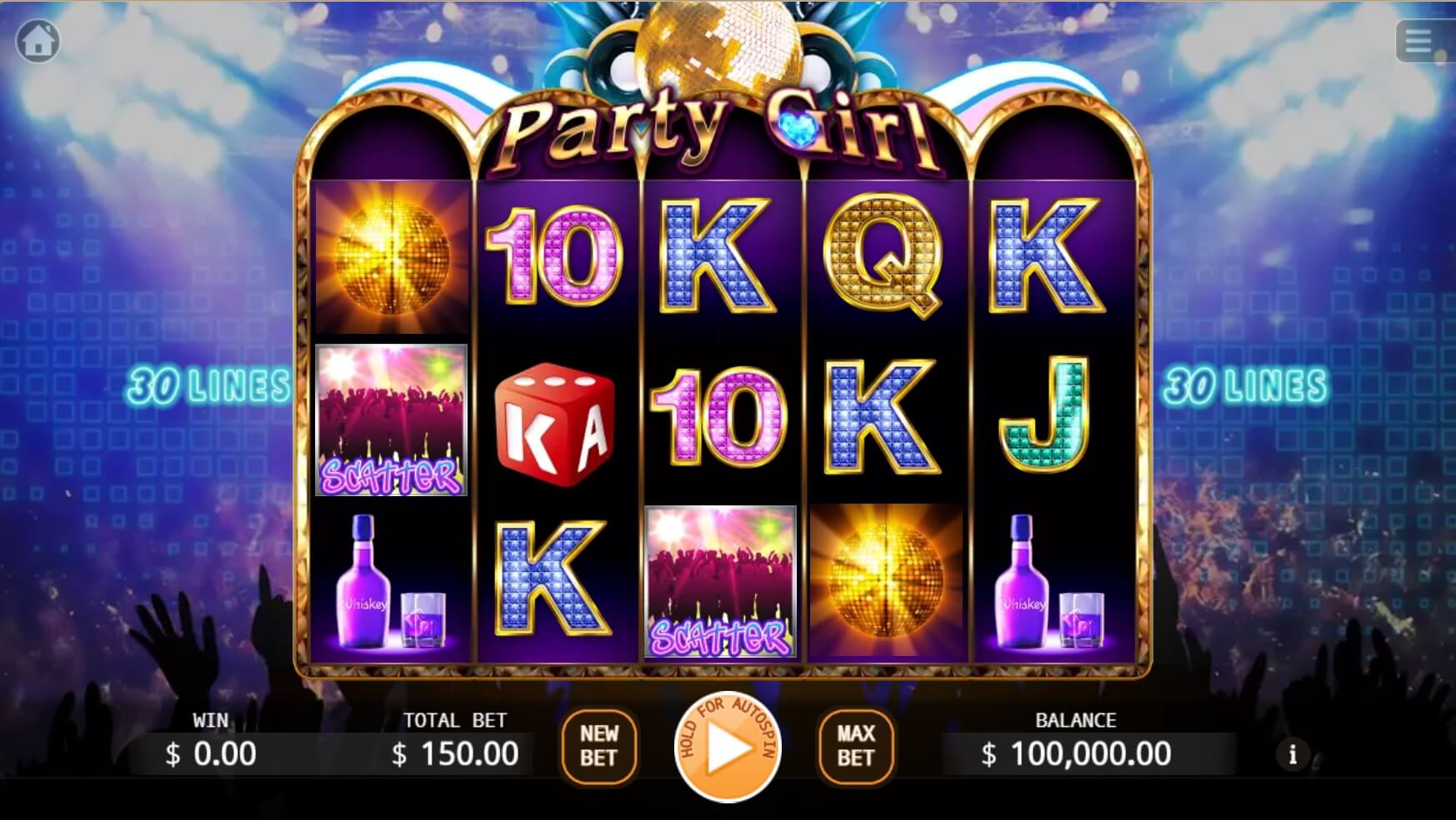 Party Girl ค่าย KA Gaming เว็บ Superslot