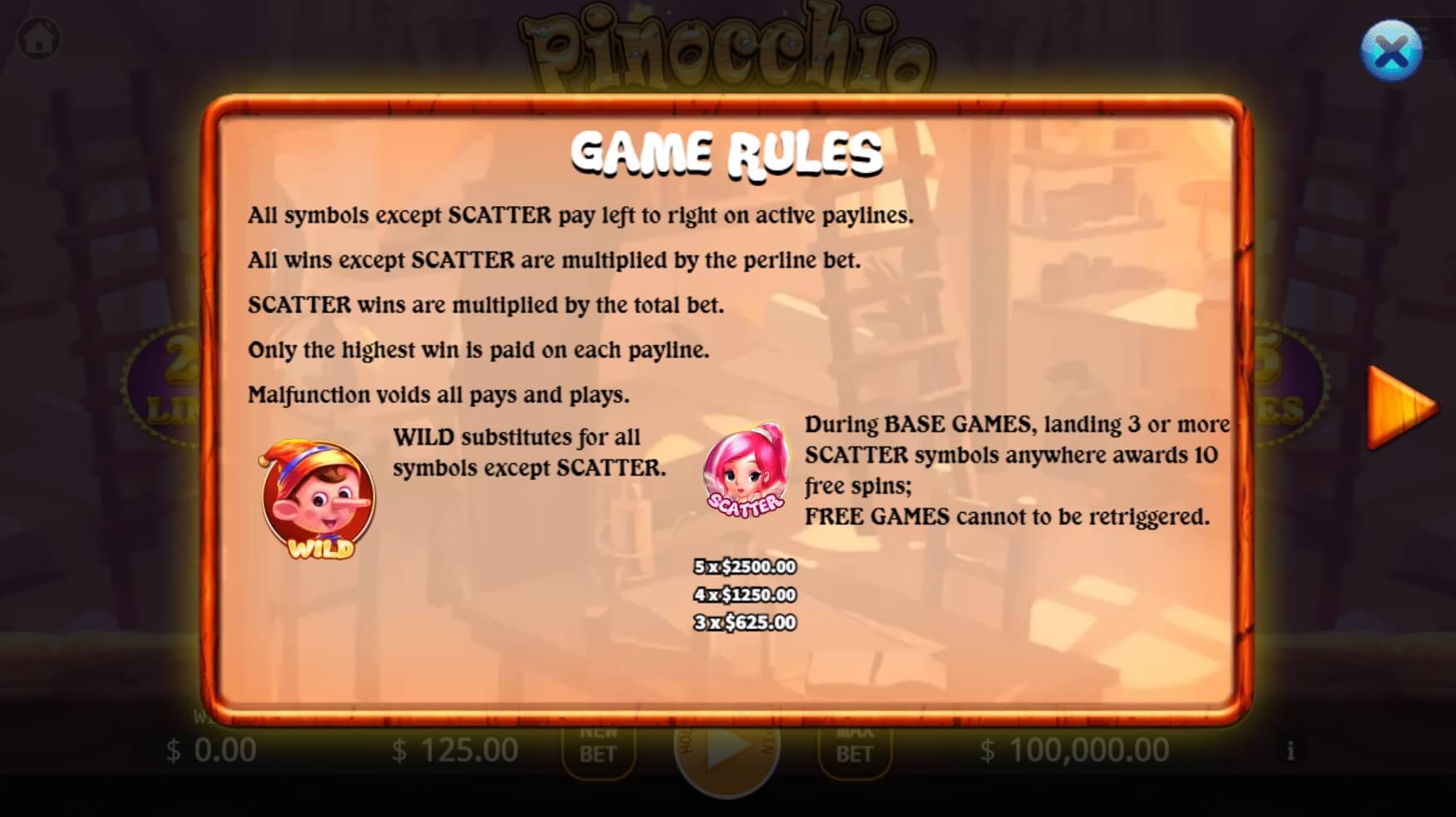 Pinocchio ค่ายสล็อต KA Gaming เว็บ Superslot