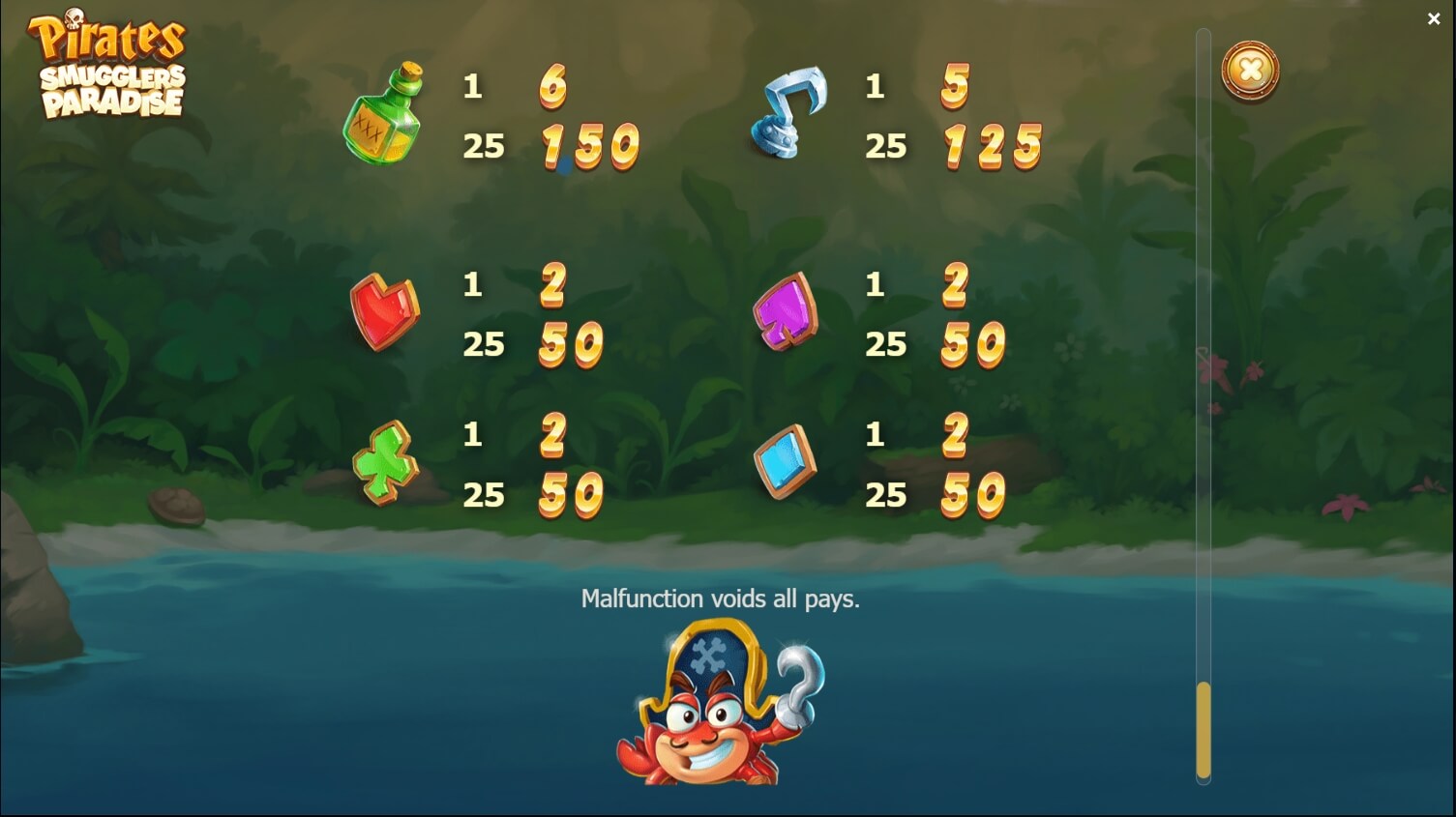 Pirates - Smugglers Paradise Slot ygg