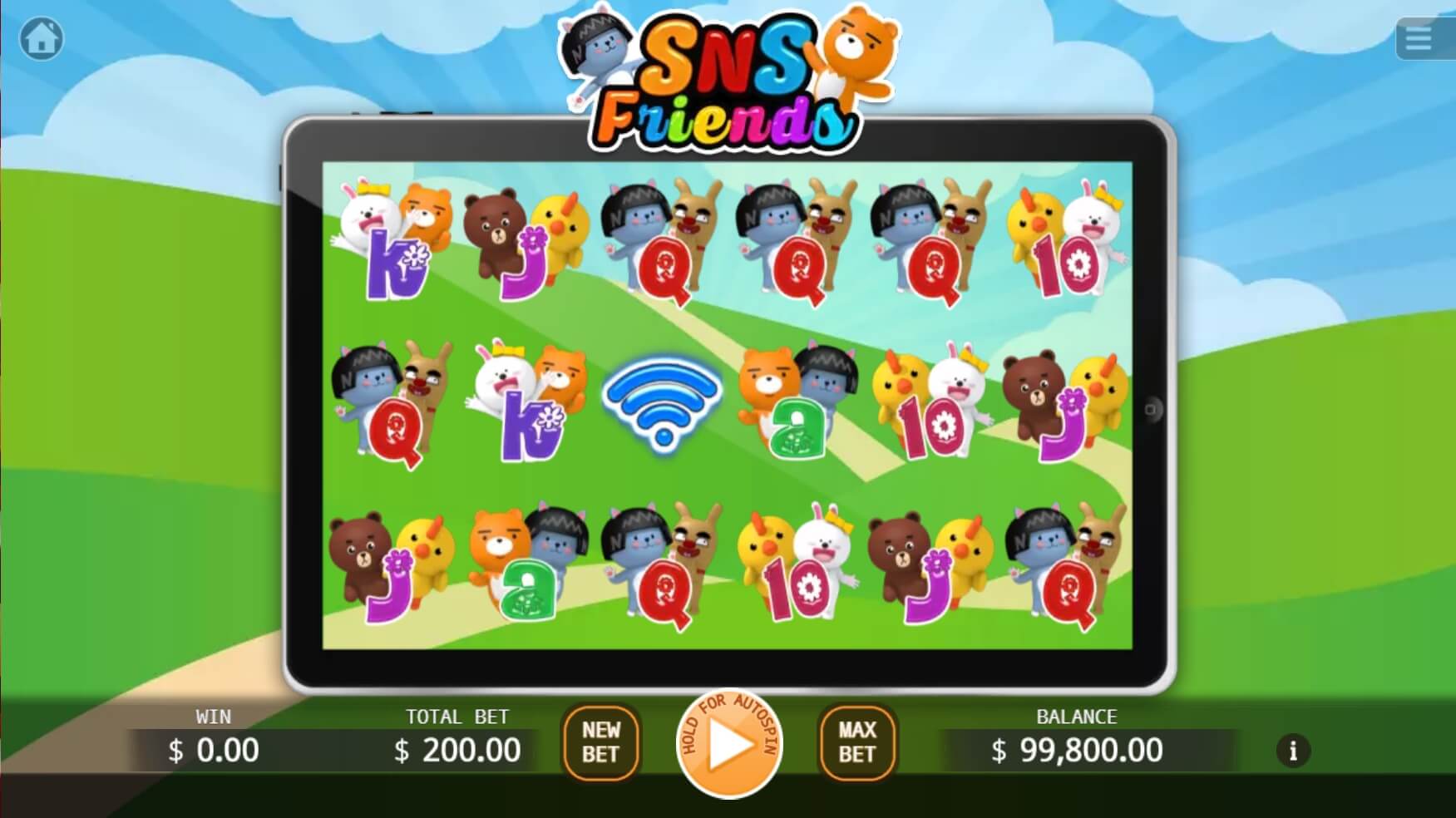 SNS Friends ค่าย KA Gaming เว็บ Superslot