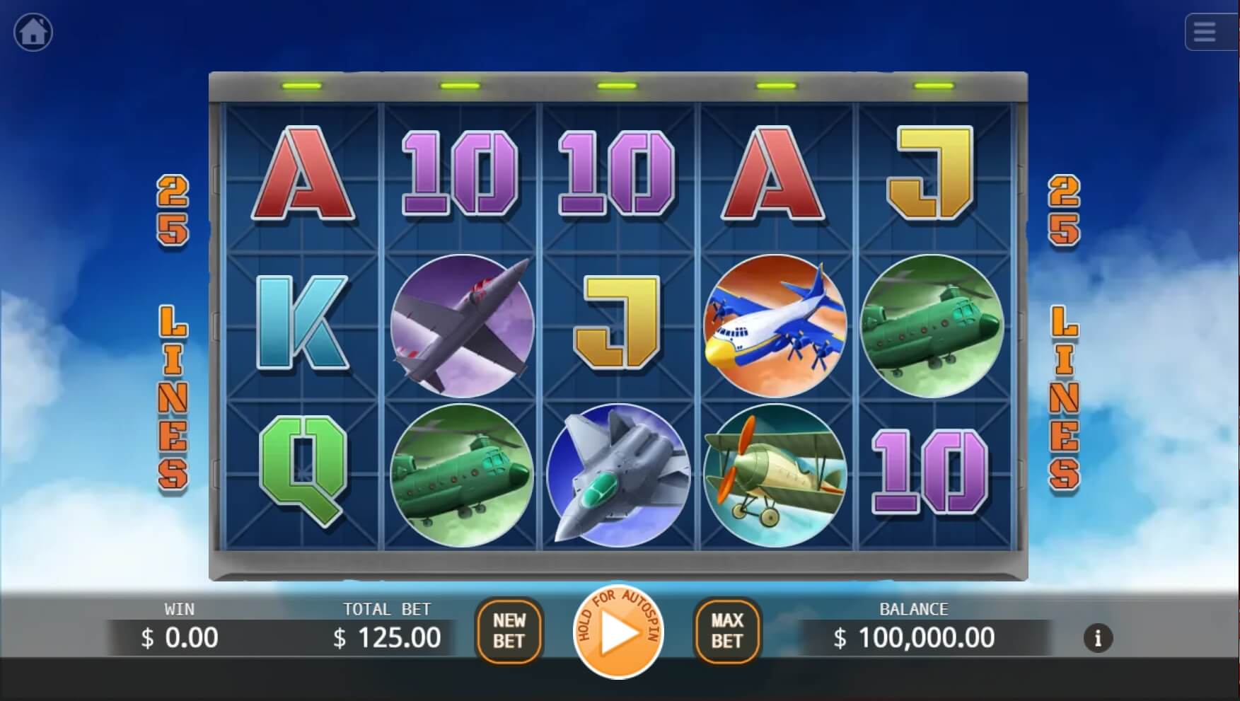 Sky Force ค่าย KA Gaming เว็บ Superslot