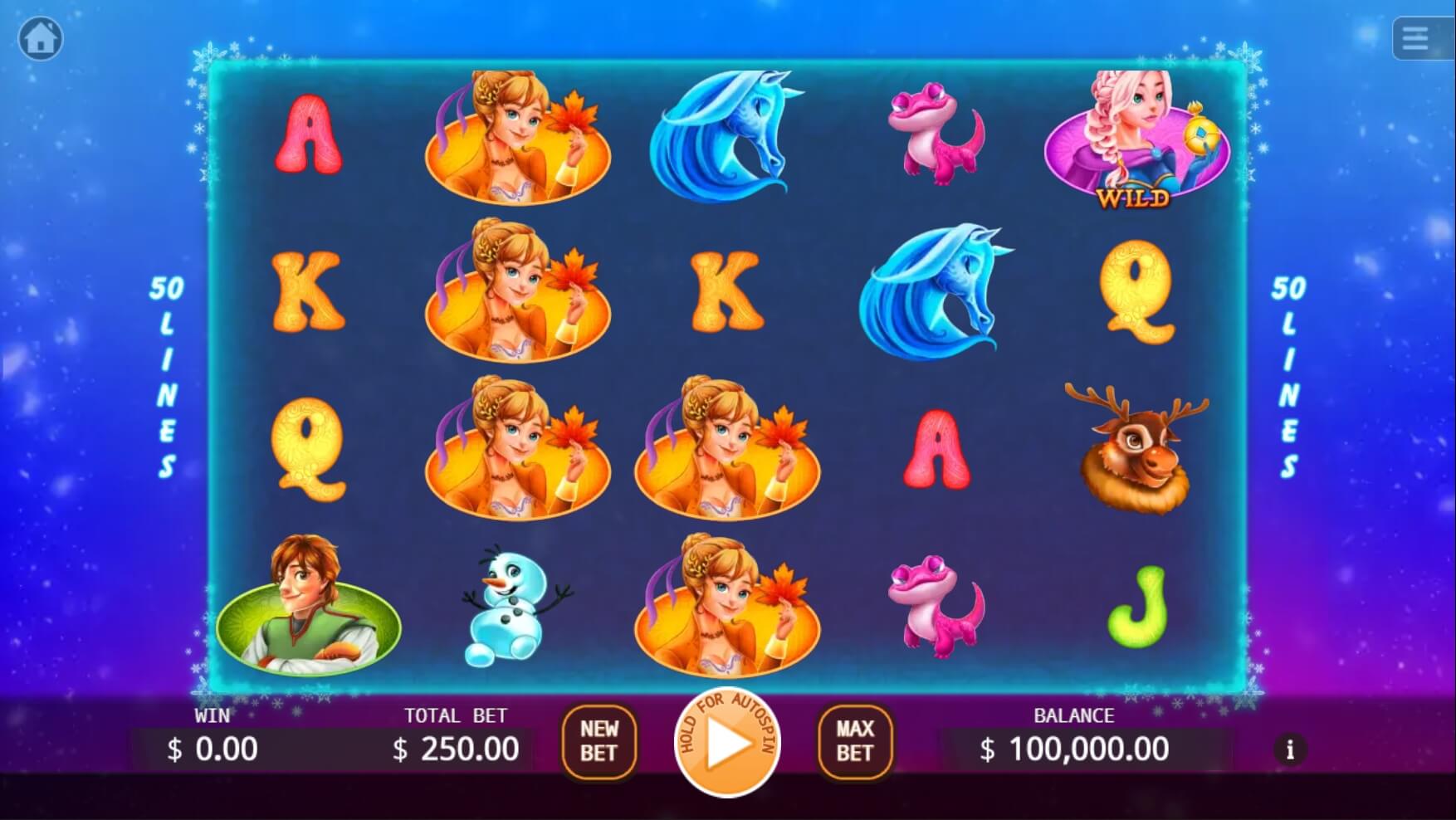 Snow Queen ค่าย KA Gaming เว็บ Superslot