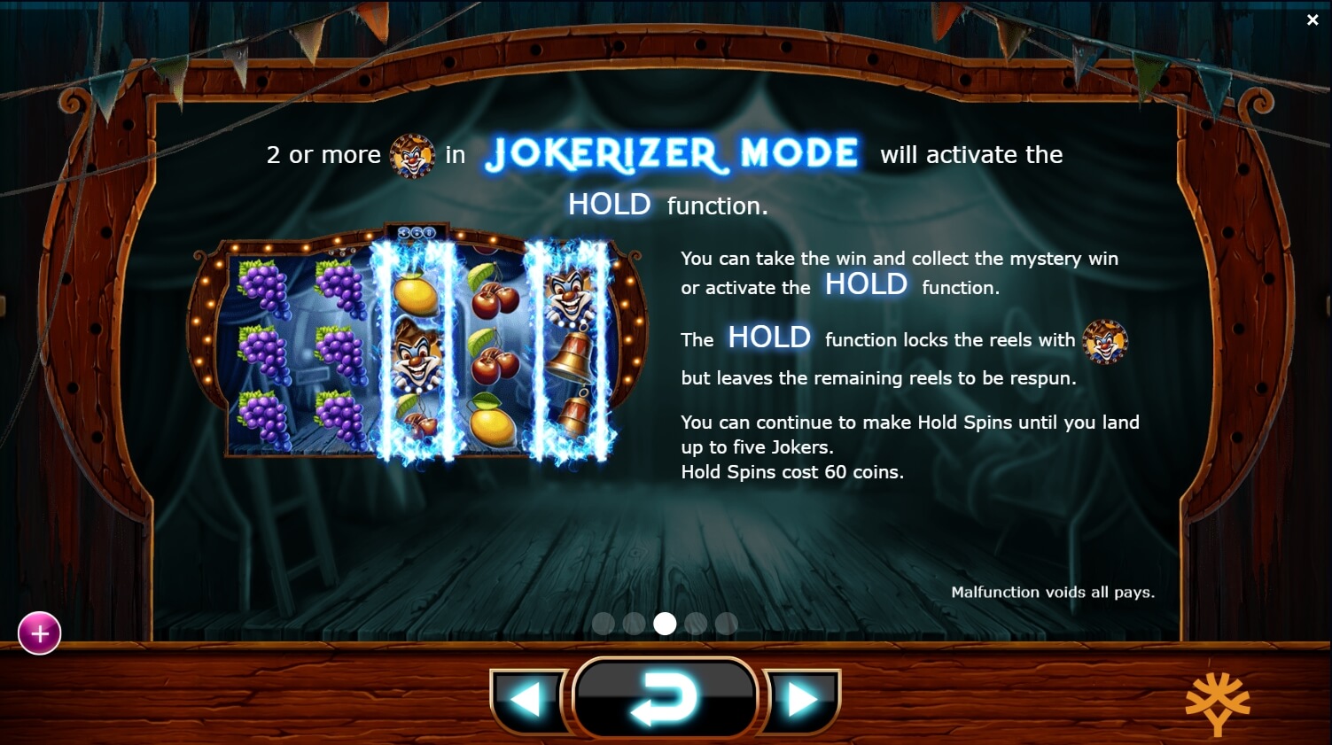 Wicked Circus สล็อตyggdrasil ใหม่ล่าสุด