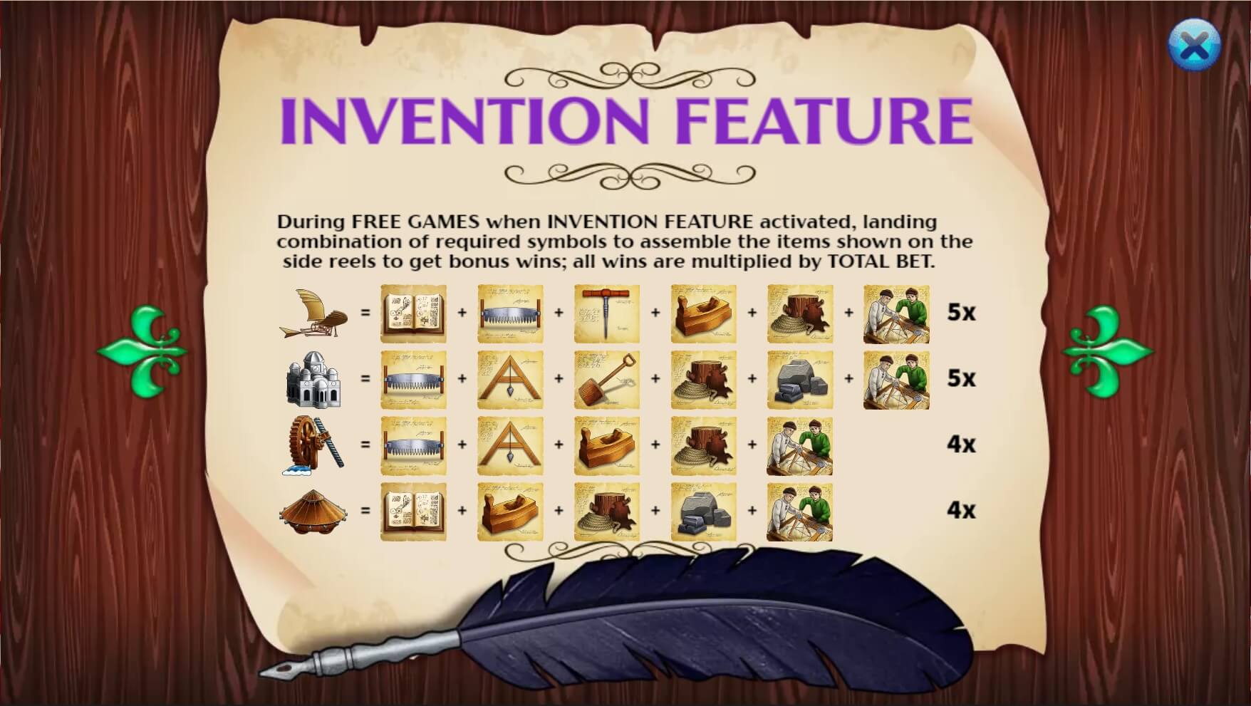 สมัคร สล็อต ka Da Vinci Slots ทดลองเ