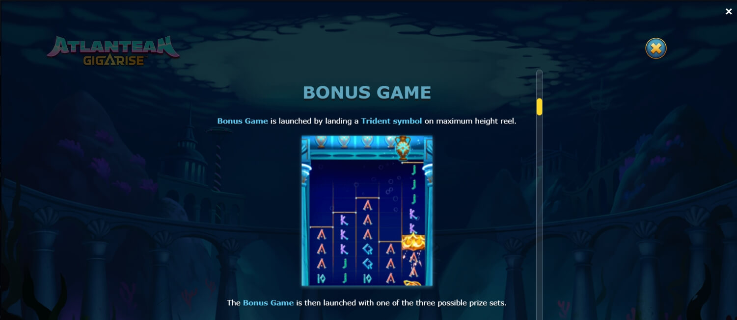 Atlantean Gigarise สล็อตyggdrasil ใหม่ล่าสุด